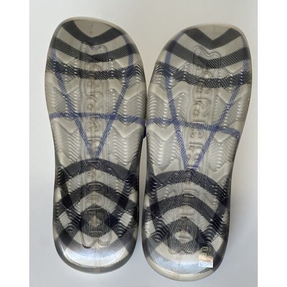 Burberry Mens Stingray Rubber Lichen IP Check Sandals 14 (47) 8088962 NIB $550 main image 6